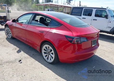 2022 Tesla Model 3 Long Range Dual Motor All-Wheel Drive z USA, uszkodzony, nr VIN 5YJ3E1EB5NF174606